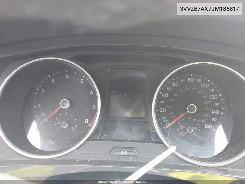 3VV2B7AX7JM185817 2018 Volkswagen Tiguan 2.0T Se/2.0T Sel