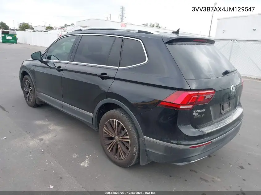 3VV3B7AX4JM129547 2018 Volkswagen Tiguan 2.0T Se/2.0T Sel