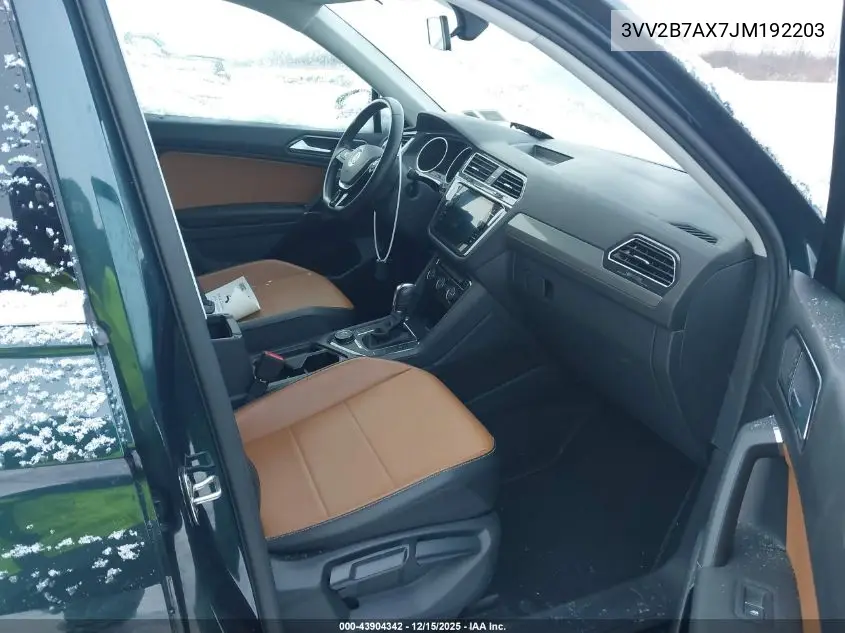3VV2B7AX7JM192203 2018 Volkswagen Tiguan 2.0T Se/2.0T Sel