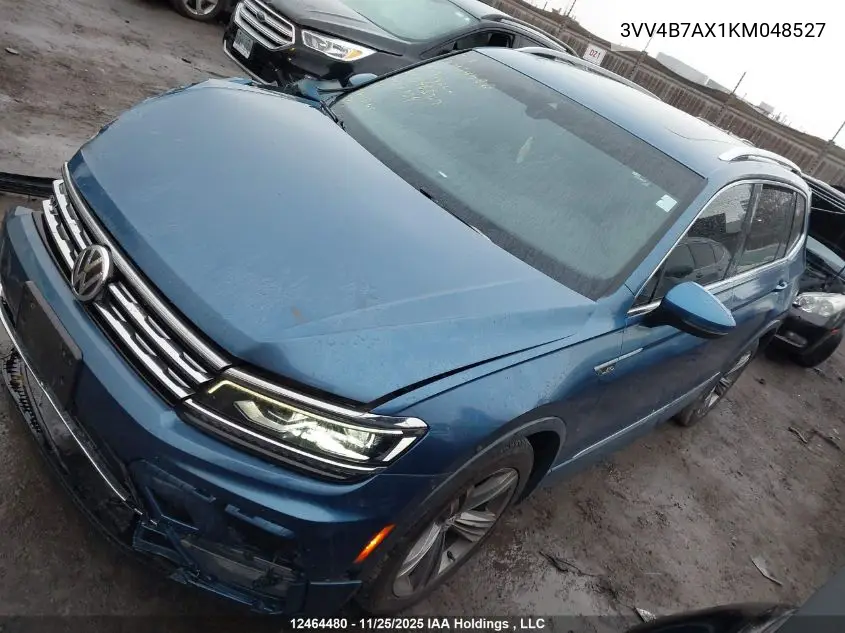 3VV4B7AX1KM048527 2019 Volkswagen Tiguan Highline