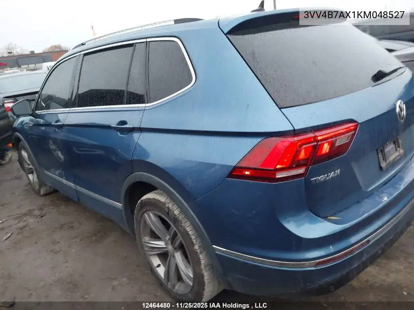 3VV4B7AX1KM048527 2019 Volkswagen Tiguan Highline