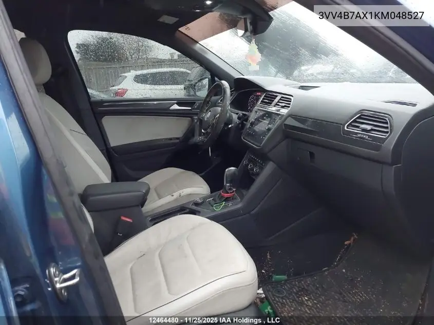 3VV4B7AX1KM048527 2019 Volkswagen Tiguan Highline