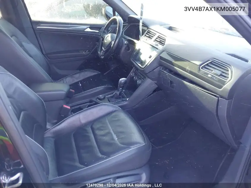 3VV4B7AX1KM005077 2019 Volkswagen Tiguan