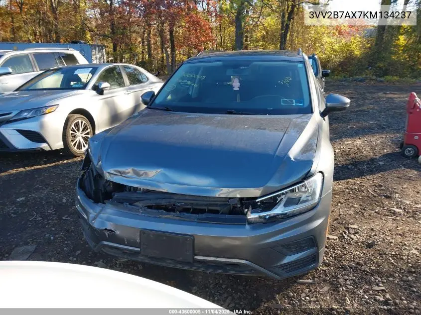 3VV2B7AX7KM134237 2019 Volkswagen Tiguan 2.0T Se/2.0T Sel/2.0T Sel R-Line/2.0T Sel R-Line Black