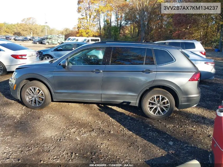 3VV2B7AX7KM134237 2019 Volkswagen Tiguan 2.0T Se/2.0T Sel/2.0T Sel R-Line/2.0T Sel R-Line Black