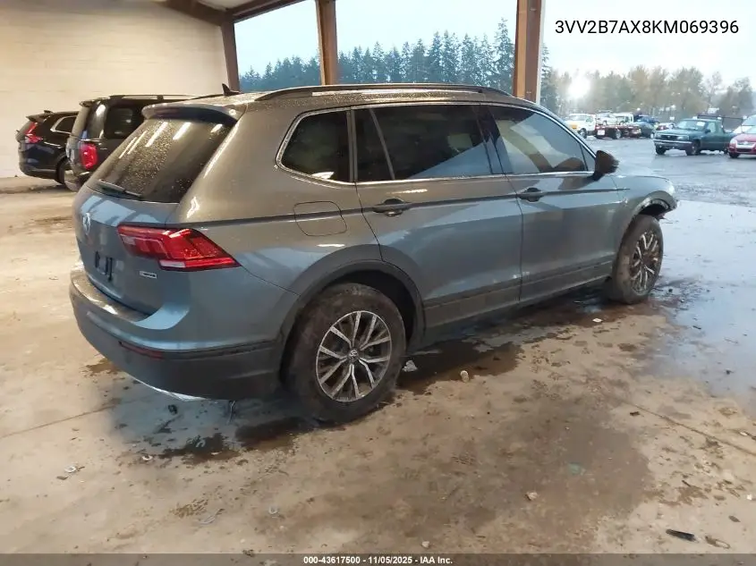 3VV2B7AX8KM069396 2019 Volkswagen Tiguan 2.0T Se/2.0T Sel/2.0T Sel R-Line/2.0T Sel R-Line Black