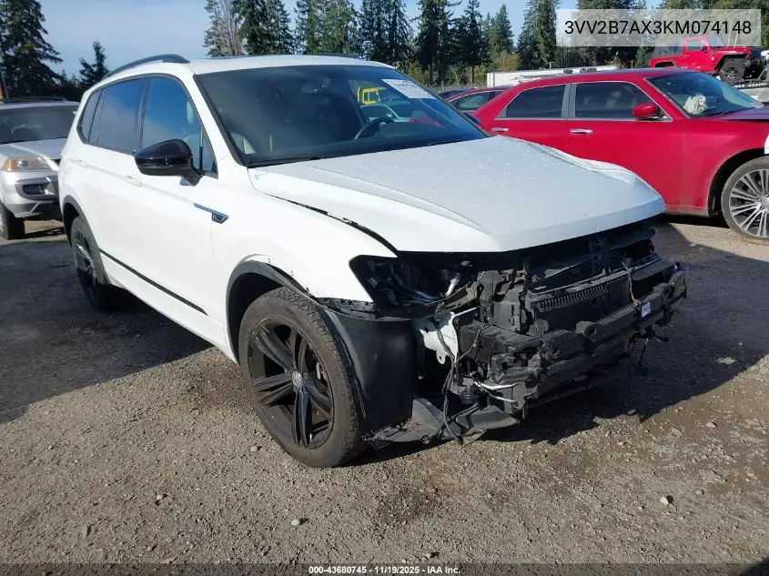 3VV2B7AX3KM074148 2019 Volkswagen Tiguan 2.0T Se/2.0T Sel/2.0T Sel R-Line/2.0T Sel R-Line Black