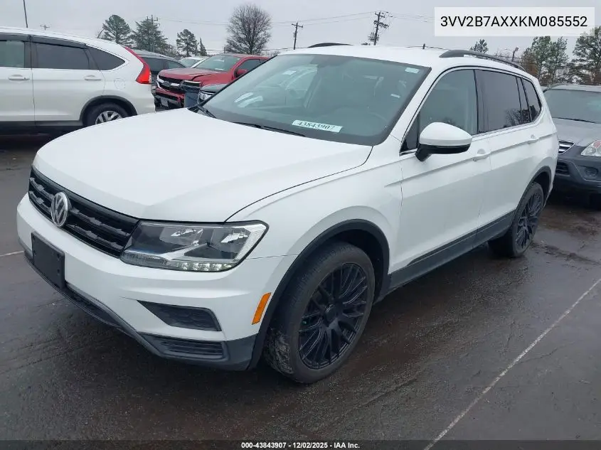 3VV2B7AXXKM085552 2019 Volkswagen Tiguan 2.0T Se/2.0T Sel/2.0T Sel R-Line/2.0T Sel R-Line Black