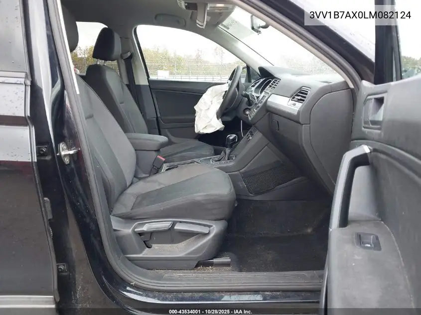 3VV1B7AX0LM082124 2020 Volkswagen Tiguan 2.0T S