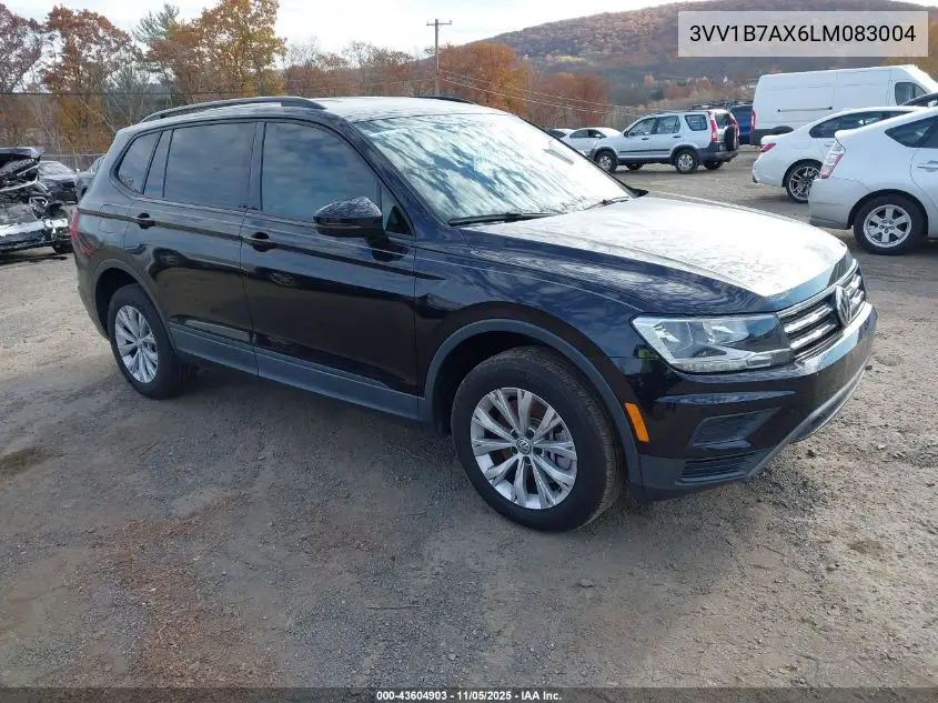 3VV1B7AX6LM083004 2020 Volkswagen Tiguan 2.0T S