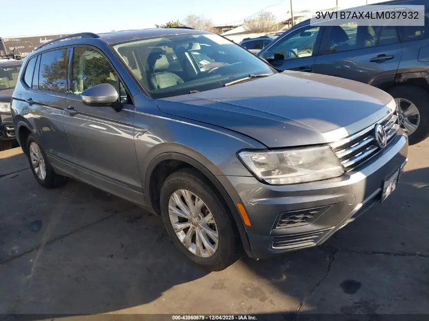 3VV1B7AX4LM037932 2020 Volkswagen Tiguan 2.0T S