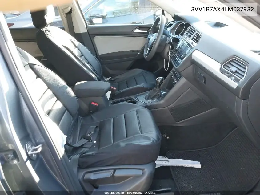 3VV1B7AX4LM037932 2020 Volkswagen Tiguan 2.0T S