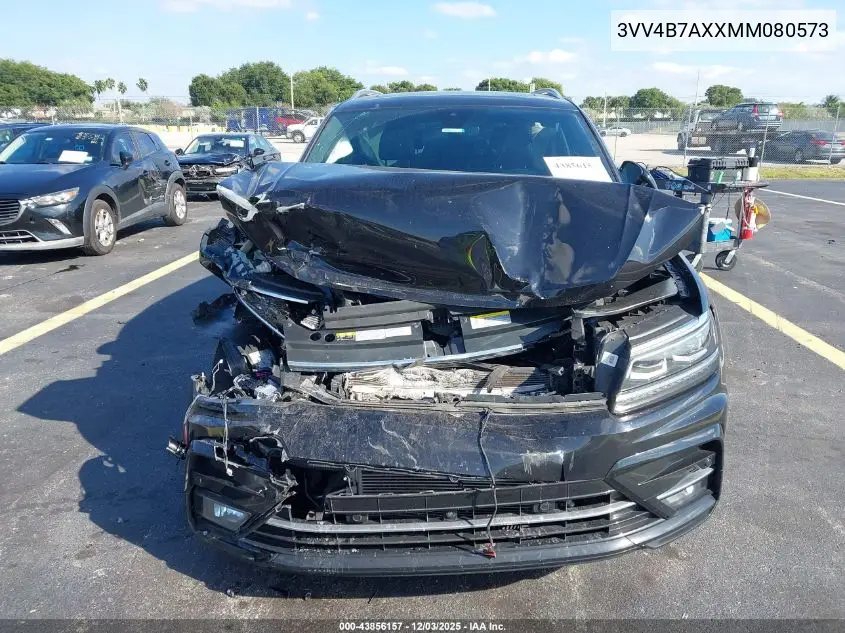 3VV4B7AXXMM080573 2021 Volkswagen Tiguan 2.0T Sel Premium R-Line