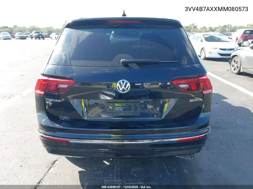 3VV4B7AXXMM080573 2021 Volkswagen Tiguan 2.0T Sel Premium R-Line