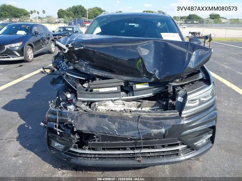 3VV4B7AXXMM080573 2021 Volkswagen Tiguan 2.0T Sel Premium R-Line