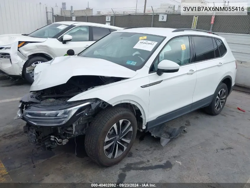 3VV1B7AX6NM055416 2022 Volkswagen Tiguan S