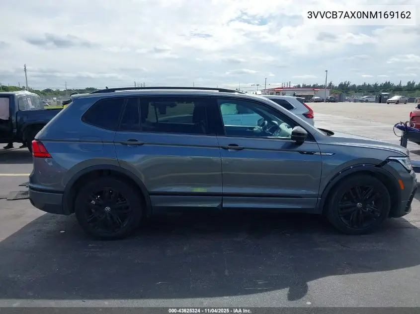 3VVCB7AX0NM169162 2022 Volkswagen Tiguan 2.0T Se R-Line Black