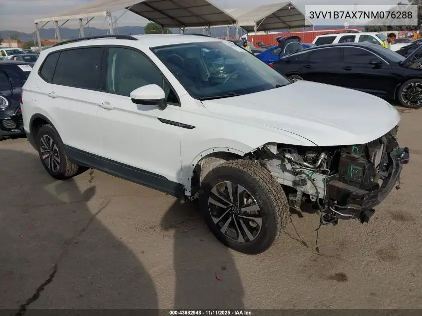 3VV1B7AX7NM076288 2022 Volkswagen Tiguan 2.0T S