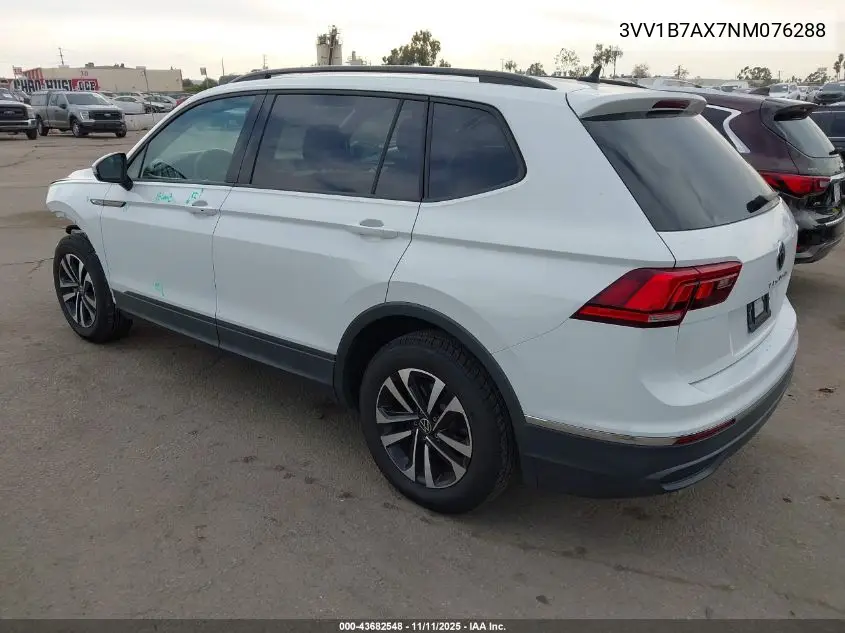 3VV1B7AX7NM076288 2022 Volkswagen Tiguan 2.0T S