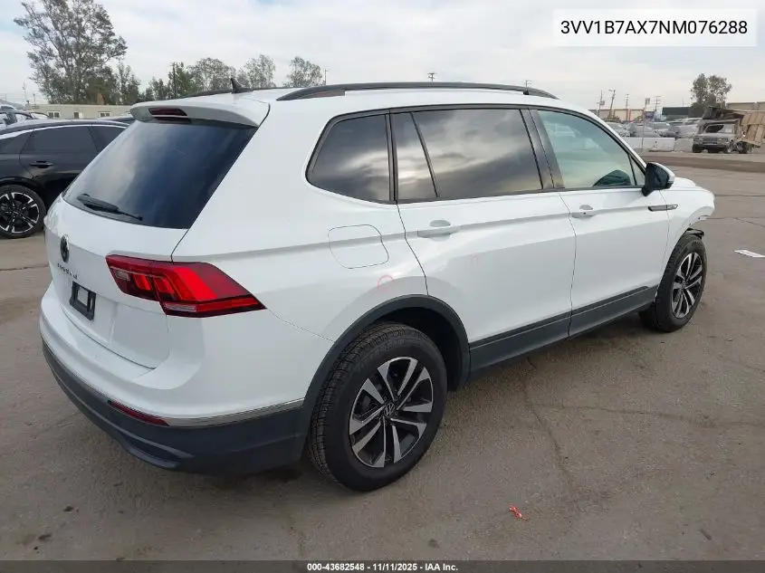 3VV1B7AX7NM076288 2022 Volkswagen Tiguan 2.0T S