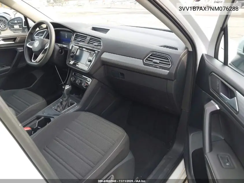 3VV1B7AX7NM076288 2022 Volkswagen Tiguan 2.0T S