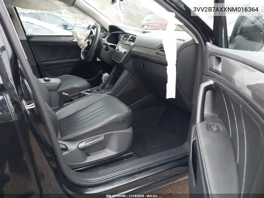 3VV2B7AXXNM016364 2022 Volkswagen Tiguan 2.0T Se