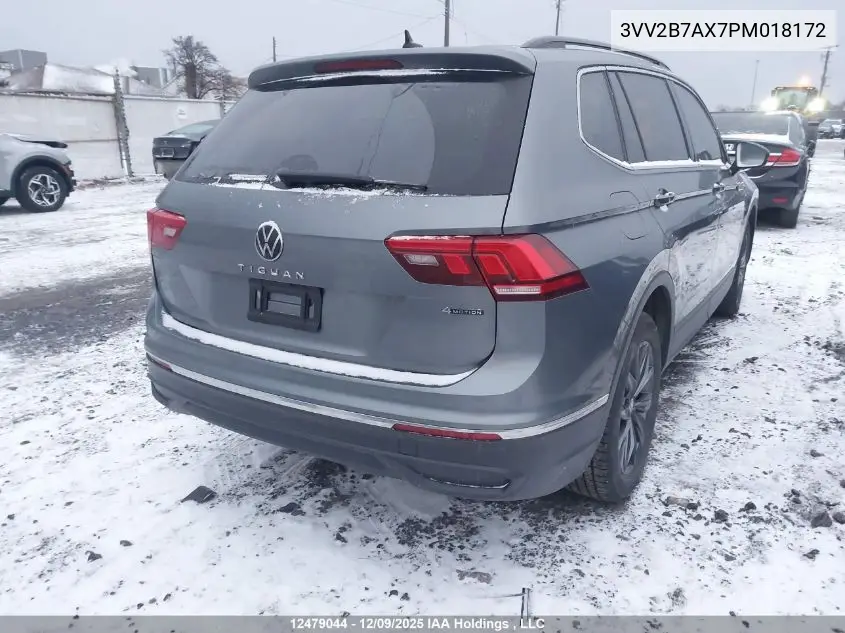 3VV2B7AX7PM018172 2023 Volkswagen Tiguan Comfortline