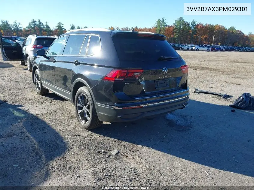 3VV2B7AX3PM029301 2023 Volkswagen Tiguan 2.0T Se