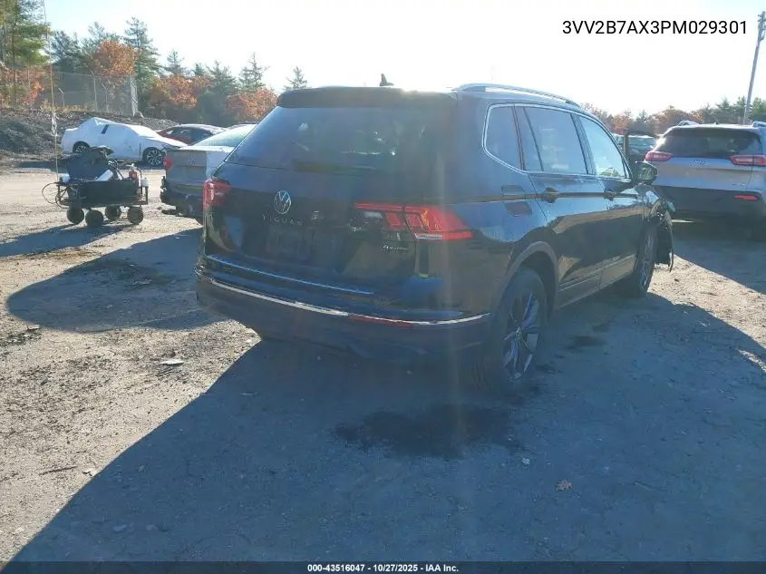 3VV2B7AX3PM029301 2023 Volkswagen Tiguan 2.0T Se