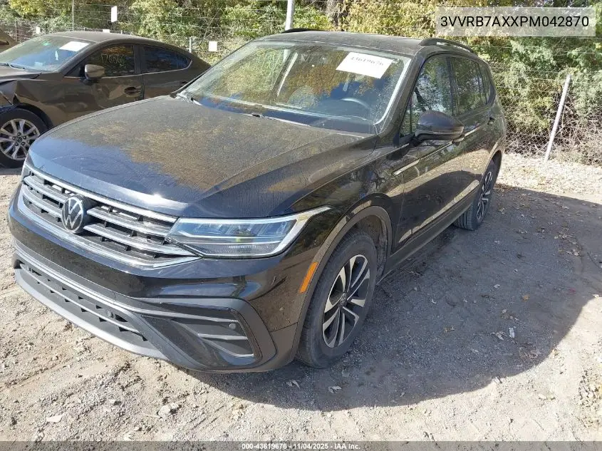 3VVRB7AXXPM042870 2023 Volkswagen Tiguan 2.0T S