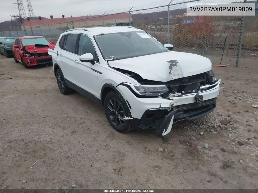 3VV2B7AX0PM019809 2023 Volkswagen Tiguan 2.0T Se