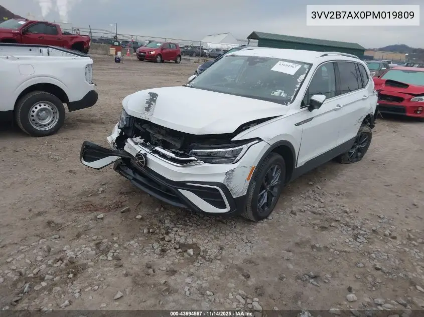 3VV2B7AX0PM019809 2023 Volkswagen Tiguan 2.0T Se