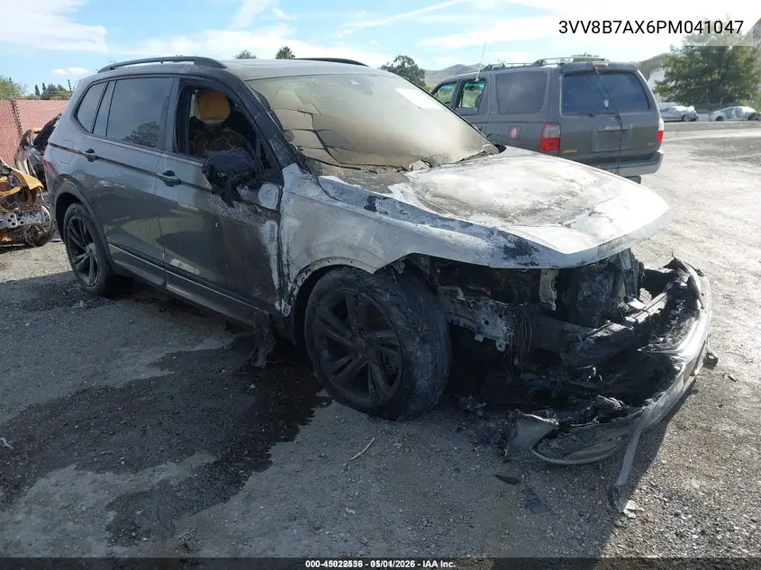 3VV8B7AX6PM041047 2023 Volkswagen Tiguan 2.0T Se R-Line Black