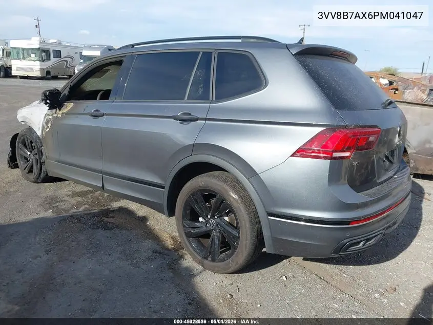 3VV8B7AX6PM041047 2023 Volkswagen Tiguan 2.0T Se R-Line Black