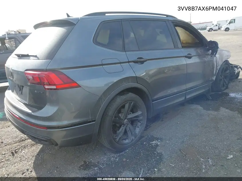 3VV8B7AX6PM041047 2023 Volkswagen Tiguan 2.0T Se R-Line Black