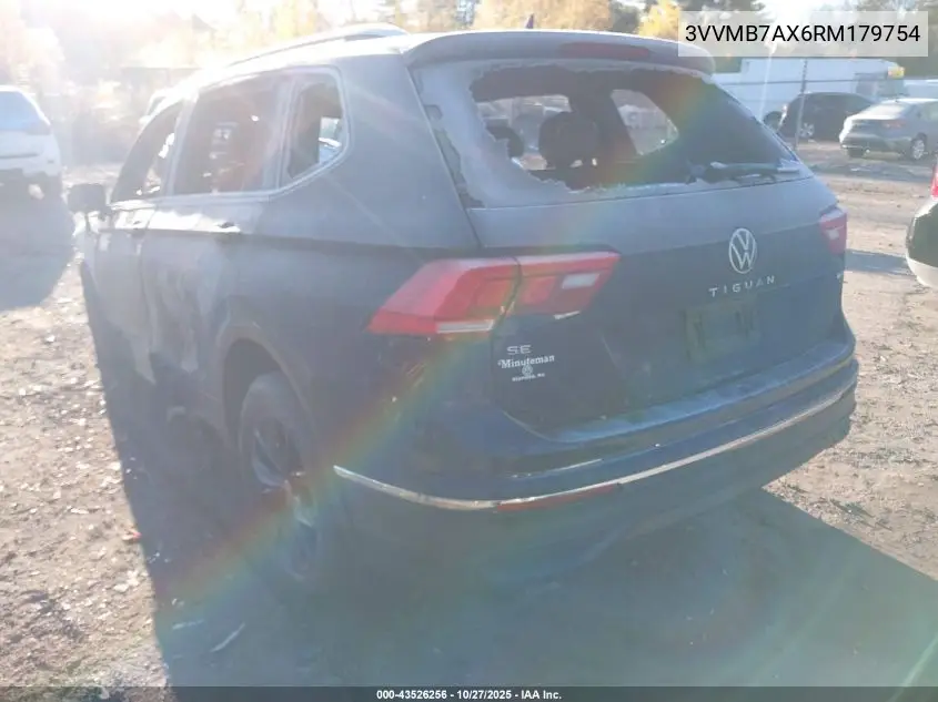 3VVMB7AX6RM179754 2024 Volkswagen Tiguan 2.0T Se/2.0T Wolfsburg Edition