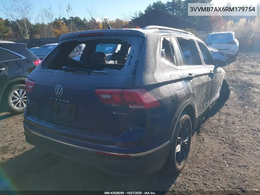3VVMB7AX6RM179754 2024 Volkswagen Tiguan 2.0T Se/2.0T Wolfsburg Edition
