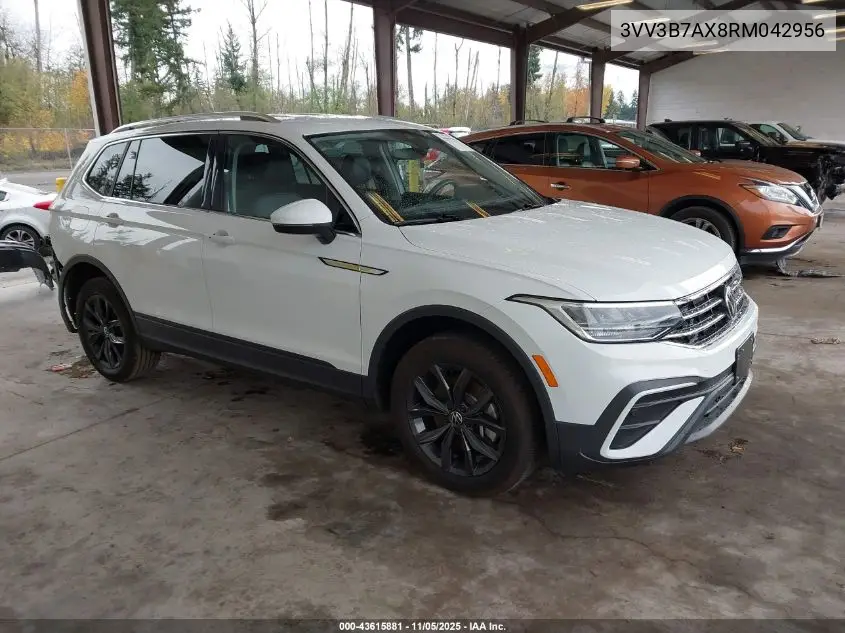 3VV3B7AX8RM042956 2024 Volkswagen Tiguan 2.0T Se/2.0T Wolfsburg Edition