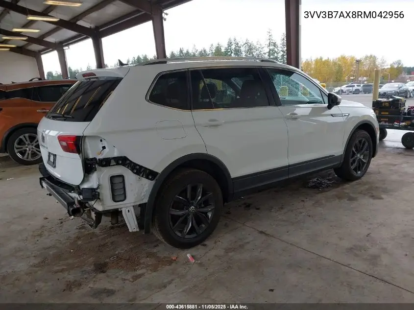 3VV3B7AX8RM042956 2024 Volkswagen Tiguan 2.0T Se/2.0T Wolfsburg Edition