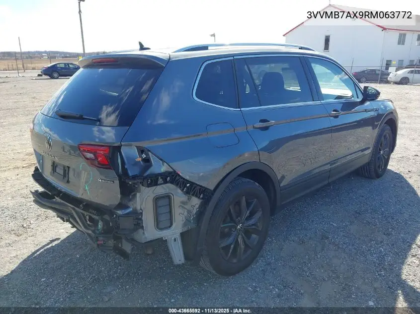 3VVMB7AX9RM063772 2024 Volkswagen Tiguan 2.0T Se/2.0T Wolfsburg Edition