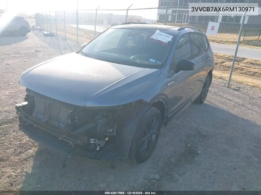 3VVCB7AX2RM103427 2024 Volkswagen Tiguan Se R-Line Black