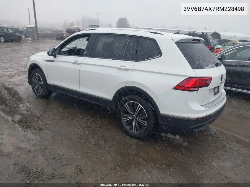 3VV6B7AX7RM228498 2024 Volkswagen Tiguan 2.0T Wolfsburg Edition