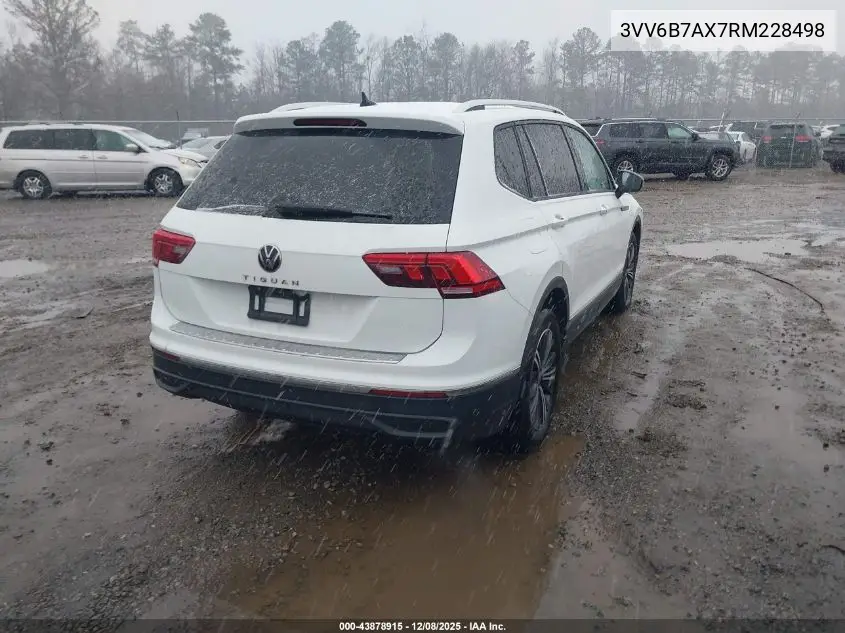 3VV6B7AX7RM228498 2024 Volkswagen Tiguan 2.0T Wolfsburg Edition