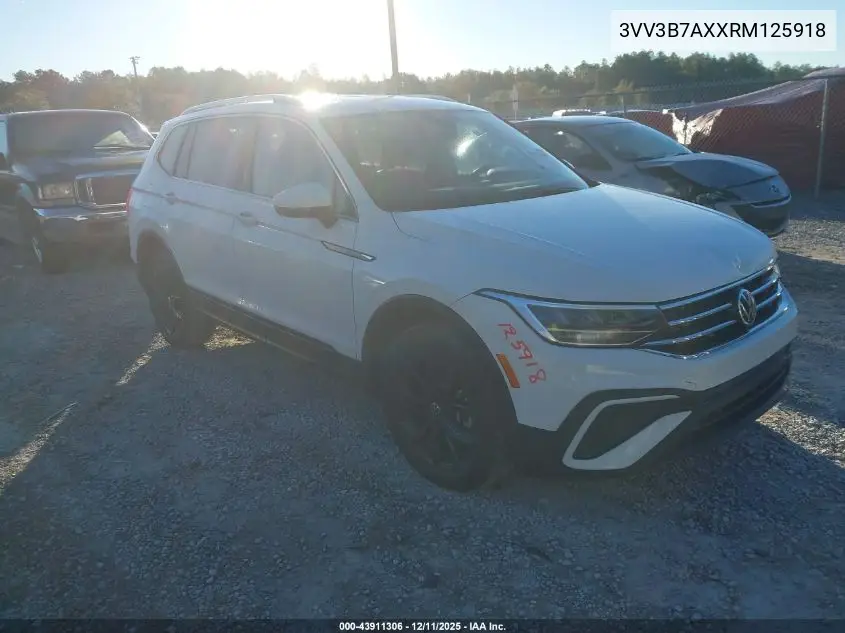 3VV3B7AXXRM125918 2024 Volkswagen Tiguan 2.0T Se/2.0T Wolfsburg Edition