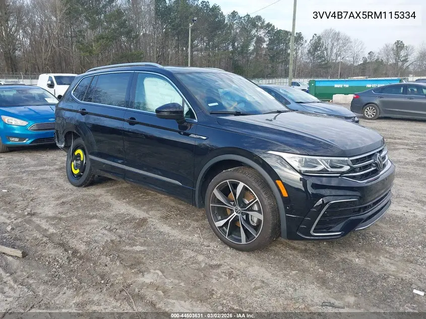 3VV4B7AX5RM115334 2024 Volkswagen Tiguan 2.0T Sel R-Line
