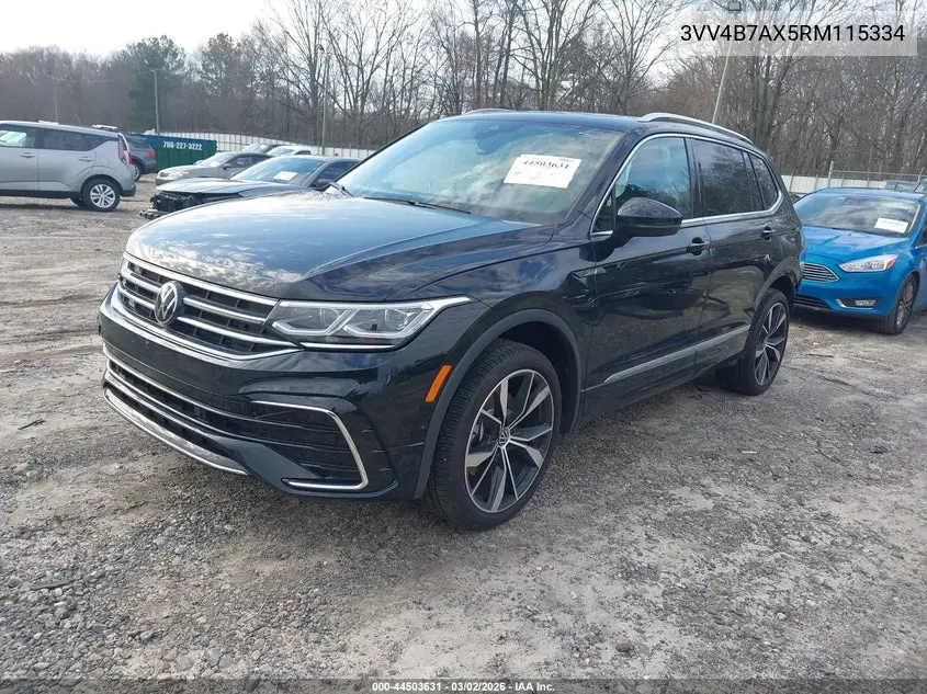 3VV4B7AX5RM115334 2024 Volkswagen Tiguan 2.0T Sel R-Line