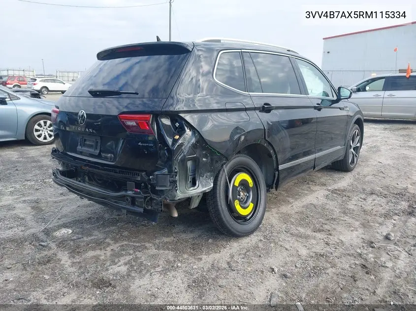 3VV4B7AX5RM115334 2024 Volkswagen Tiguan 2.0T Sel R-Line