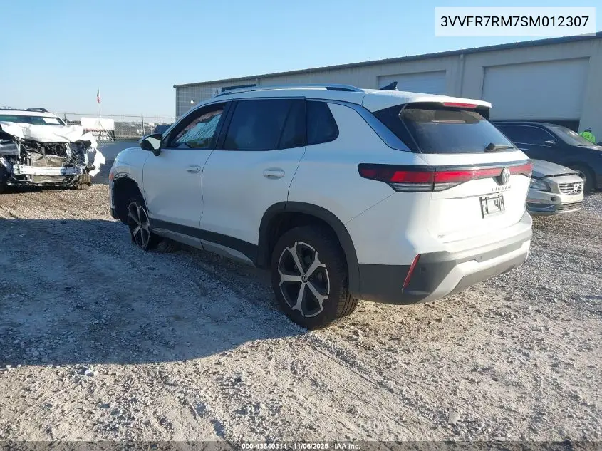 3VVFR7RM7SM012307 2025 Volkswagen Tiguan 2.0T Se