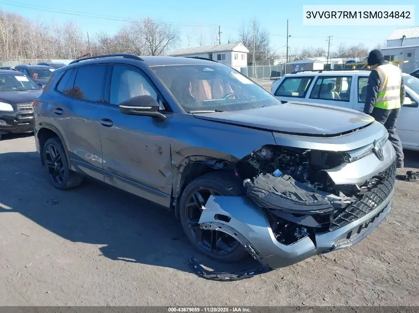 3VVGR7RM1SM034842 2025 Volkswagen Tiguan 2.0T Se R-Line Black