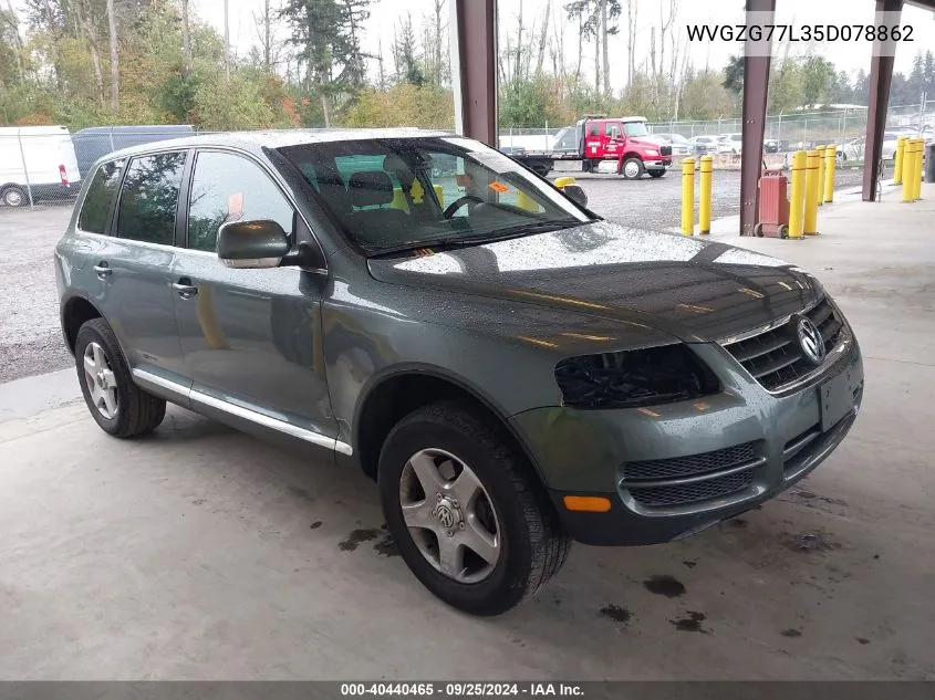 WVGZG77L35D078862 2005 Volkswagen Touareg V6